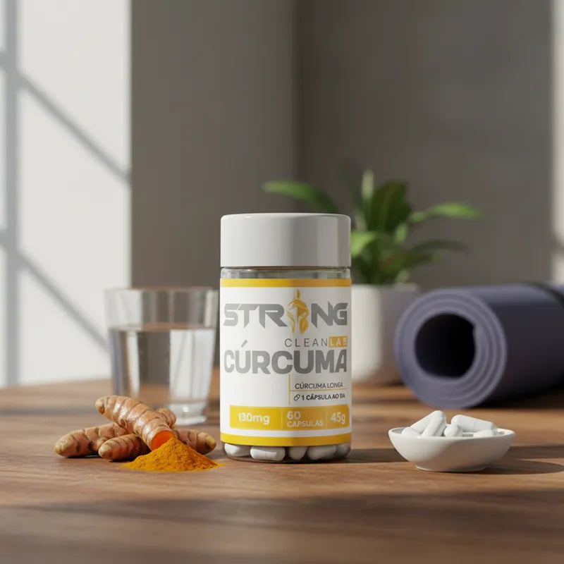 Cúrcuma Longa 60 Cápsulas - Antioxidante e Anti-inflamatório Natural