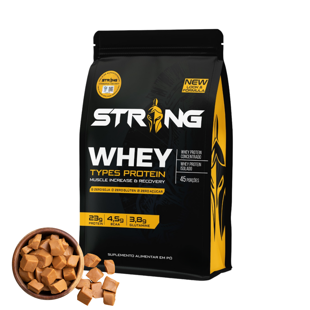 Whey Types Protein 900g - Proteína para Alta Performance