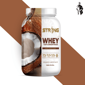 Whey 100% Pure 900g - Proteína de Alto Valor Biológico - Strong