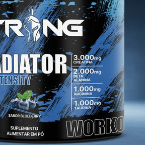 Gladiator Pré-Workout 300g - Pré-Treino Sem Cafeína