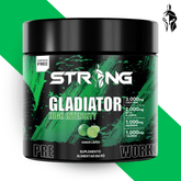 Gladiator Pré-Workout 150g - Pré-Treino Sem Cafeína - Strong