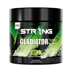 Gladiator Pré-Workout 300g - Pré-Treino Sem Cafeína