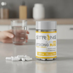 Strong MAG Magnésio Dimalato 60 Cápsulas - Saúde Articular e Bem-Estar