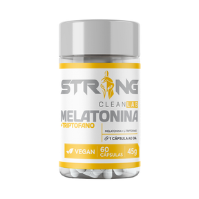 Melatonina + L-Triptofano 60 Cápsulas - Sono Profundo e Bem-Estar
