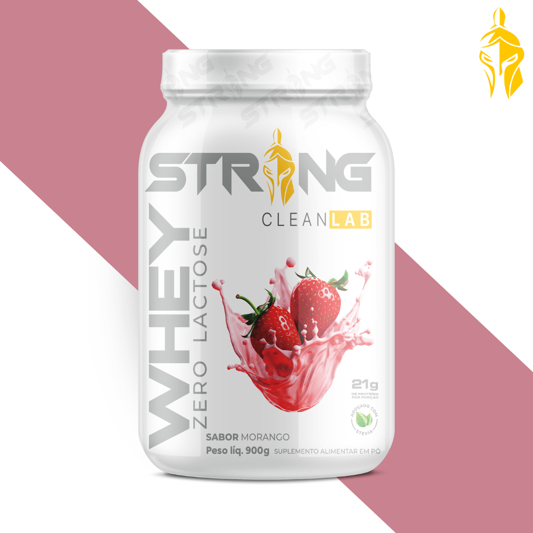 Whey Zero Lactose 900g - Alta Proteína e Fácil Digestão - Strong