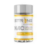 NAC STRONG 60 Cápsulas - Potente Antioxidante e Detox