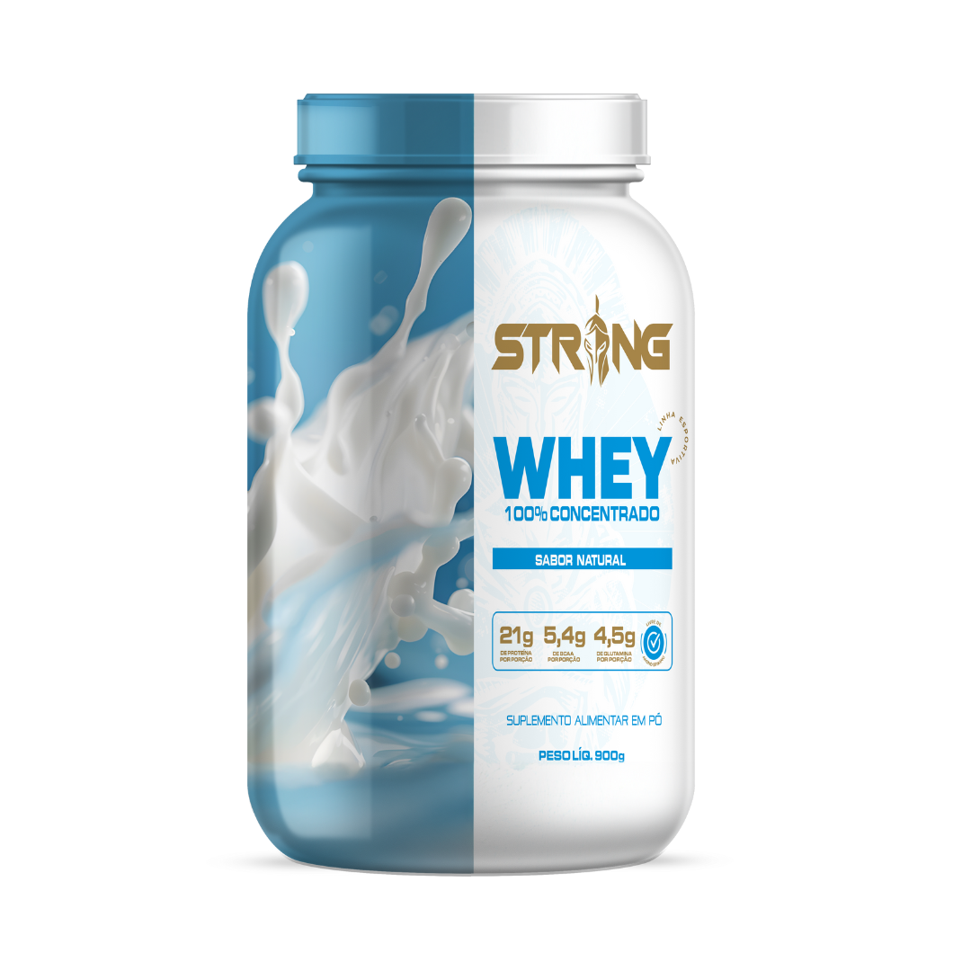Whey 100% Pure 900g - Proteína de Alto Valor Biológico