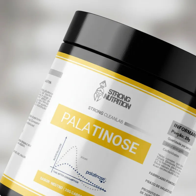 Strong Palatinose 400g - Energia Sustentada e Baixo Índice Glicêmico