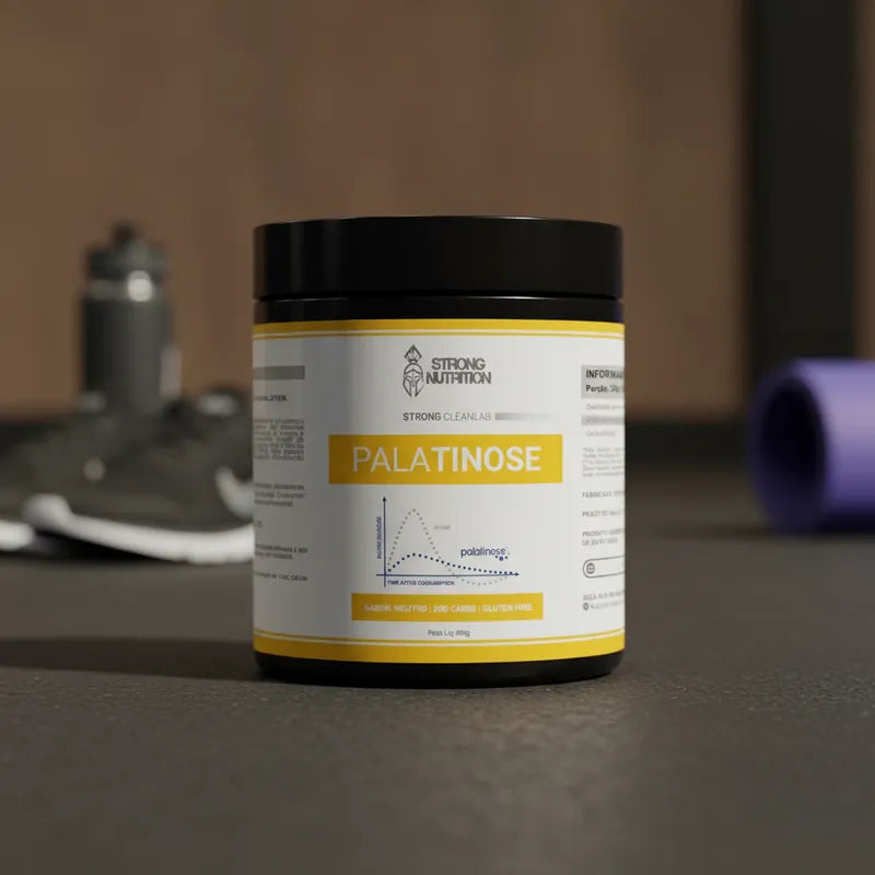 Strong Palatinose 400g - Energia Sustentada e Baixo Índice Glicêmico