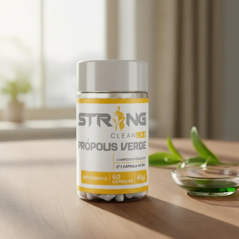 Própolis Verde 60 Cápsulas - Fortaleça o Sistema Imunológico