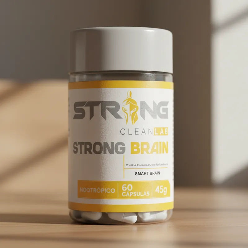 Strong Brain 60 Cápsulas - Foco, Memória e Desempenho Cognitivo