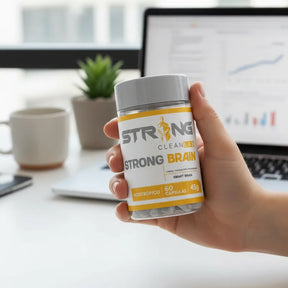 Strong Brain 60 Cápsulas - Foco, Memória e Desempenho Cognitivo