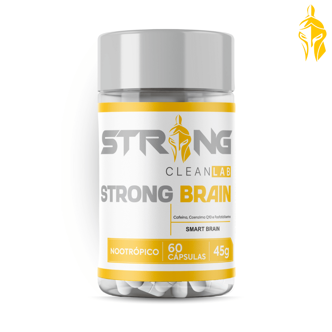 Strong Brain 65 Cápsulas - Foco, Memória e Desempenho Cognitivo - Strong