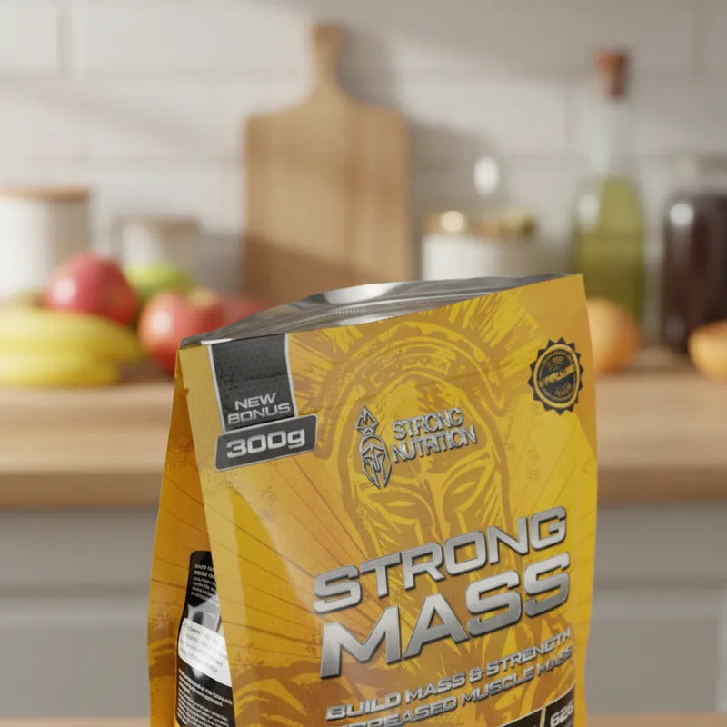 Strong Mass 3,3kg - Hipercalórico para Ganho de Massa e Peso