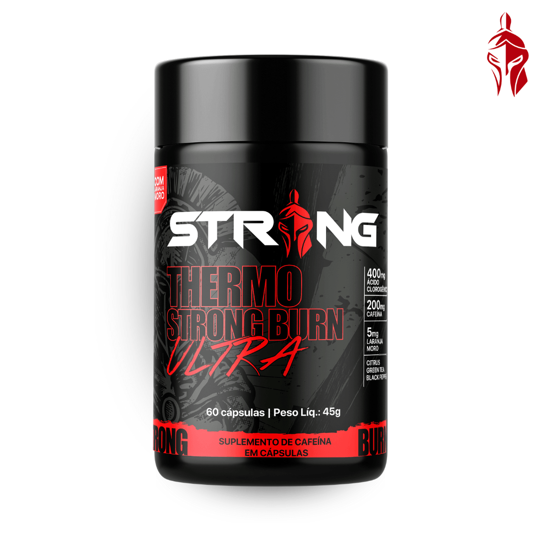 Thermo Strong Burn Ultra 60 Cápsulas - Termogênico Potente - Strong