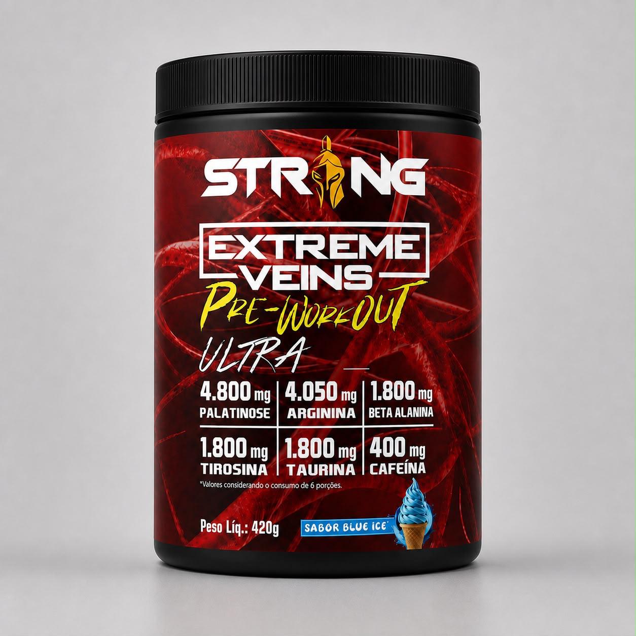 Extreme Veins 420g - Pré-Treino com Arginina
