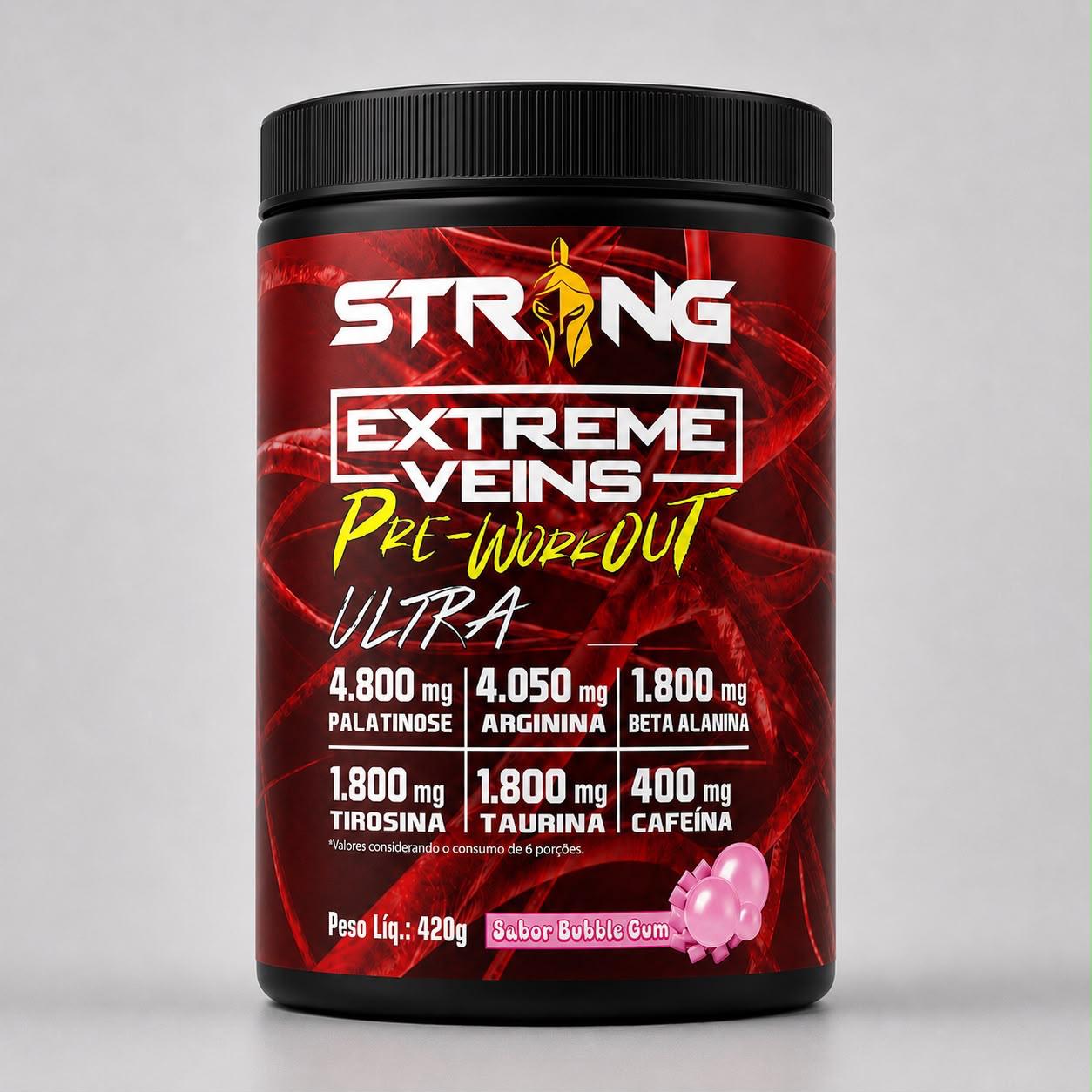 Extreme Veins 420g - Pré-Treino com Arginina