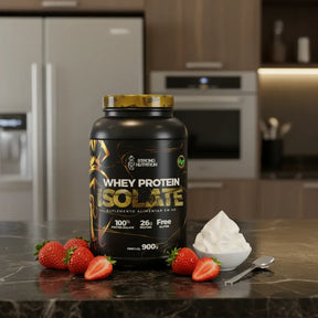 Whey Protein Isolado 900g – Alta Concentração Proteica e Baixo Carboidrato