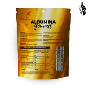 Albumina Gourmet 500g - Proteína Natural da Clara do Ovo - Strong