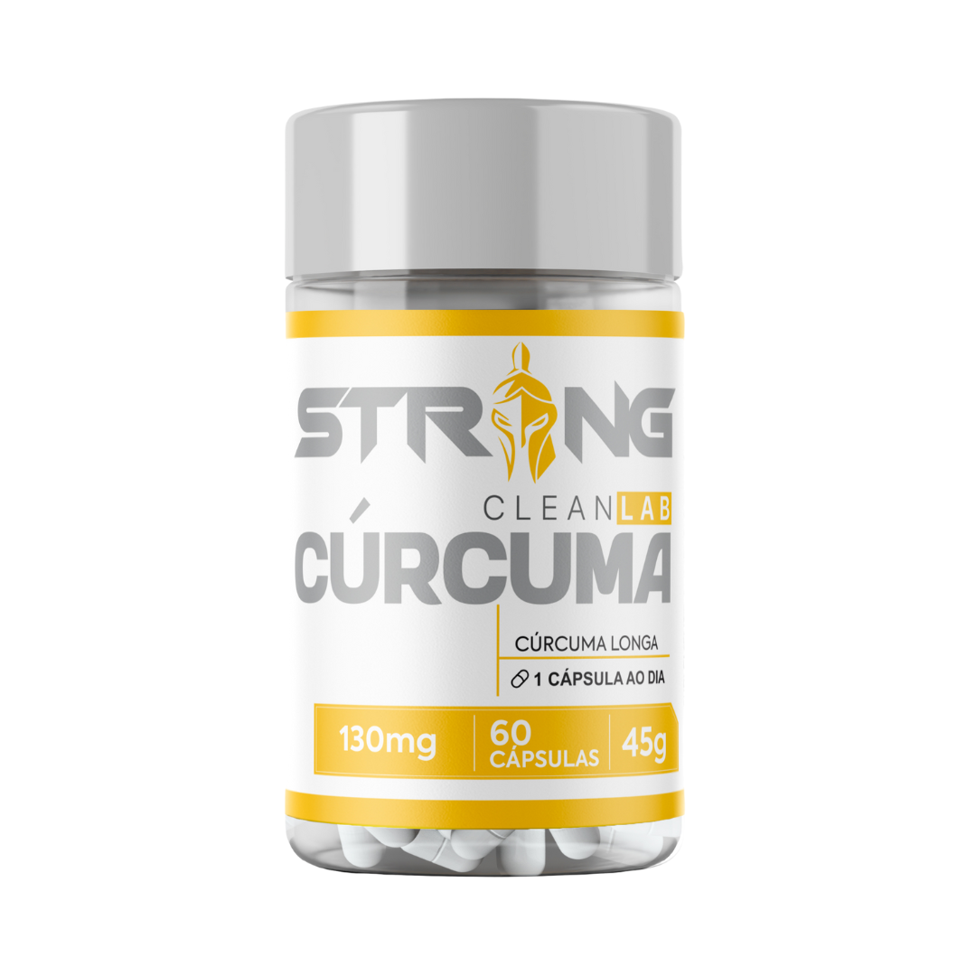 Cúrcuma Longa 60 Cápsulas - Antioxidante e Anti-inflamatório Natural