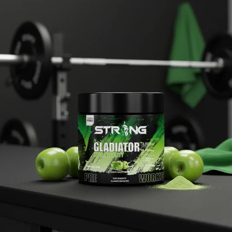 Gladiator Pré-Workout 150g - Pré-Treino Sem Cafeína