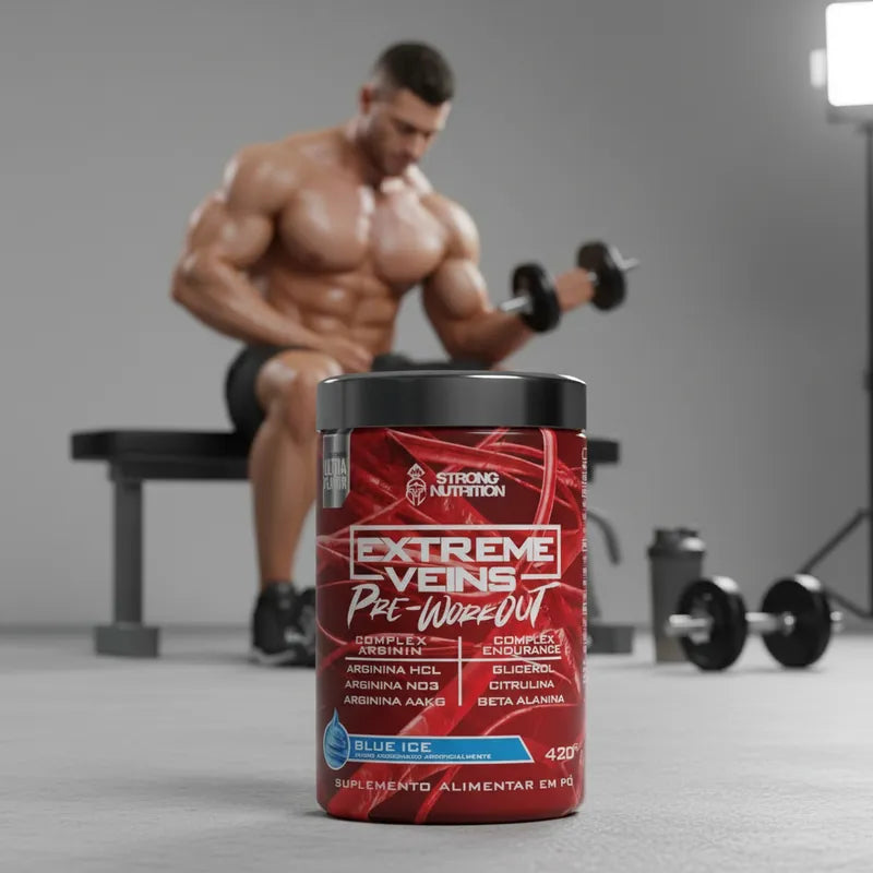 Extreme Veins 420g - Pré-Treino com Arginina