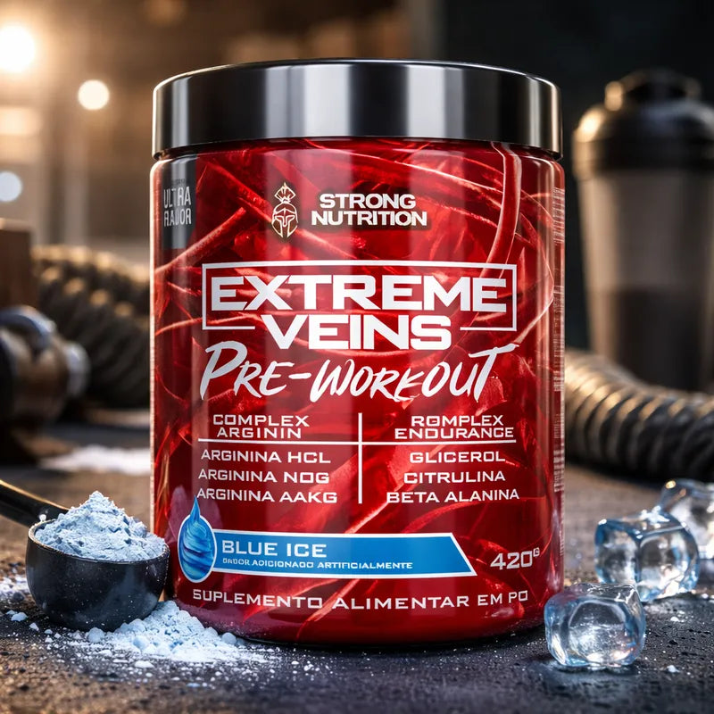 Extreme Veins 420g - Pré-Treino com Arginina