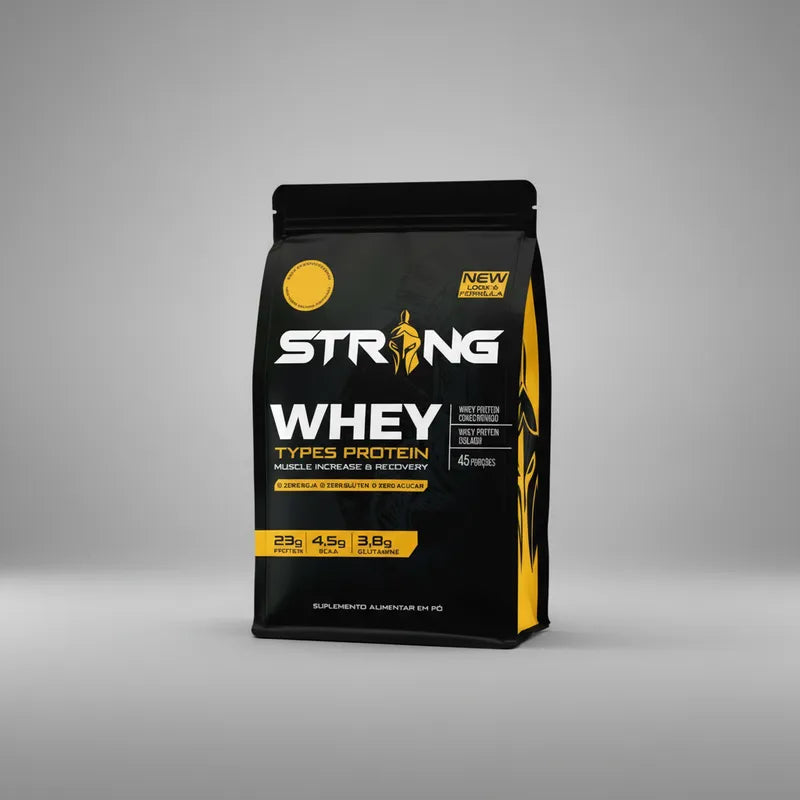 Whey Types Protein 1,8kg - Proteína para Alta Performance