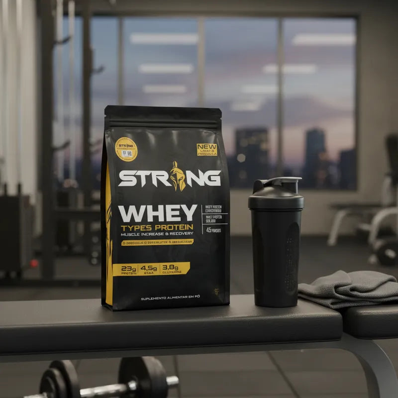 Whey Types Protein 1,8kg - Proteína para Alta Performance